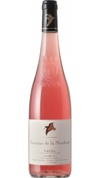 Bottle of Mordoree Tavel Rose La Dame Rousse 2020 wine 750 ml