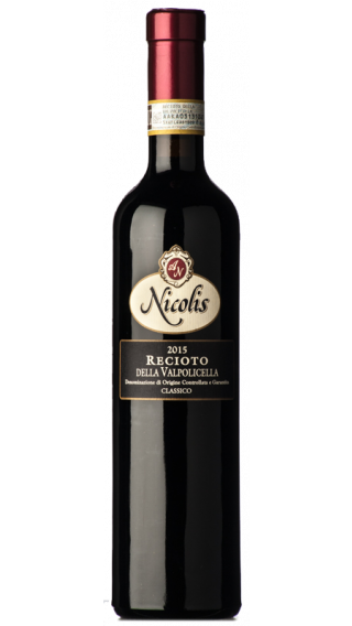 Bottle of Nicolis Recioto della Valpolicella 2017   wine 500 ml