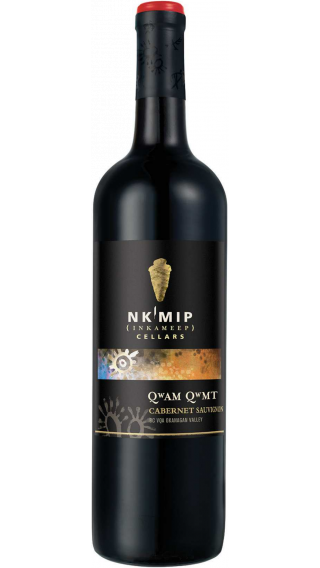 Bottle of Nk Mip Cellars Qwam Qwmt Cabernet Sauvignon 2018 wine 750 ml