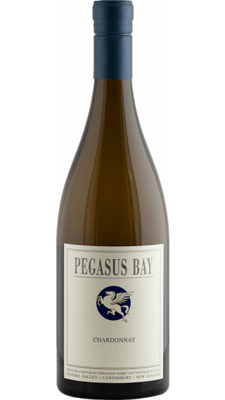 Bottle of Pegasus Bay Chardonnay 2018 wine 750 ml