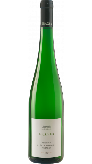 Bottle of Prager Grüner Veltliner Achleiten Stockkultur Smaragd 2020 wine 750 ml