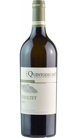 Bottle of Quintodecimo Exultet Fiano di Avellino 2021 wine 750 ml