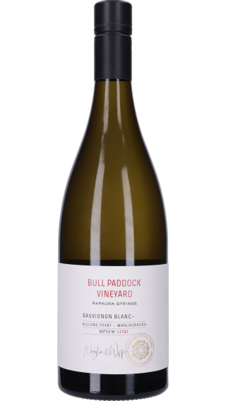 Bottle of Rapaura Springs Bull Paddock Sauvignon Blanc 2023 wine 750 ml