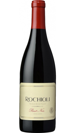 Bottle of Rochioli Estate Pinot Noir 2020 wine 750 ml