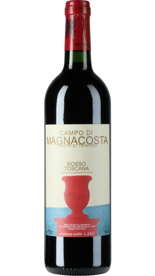 Bottle of Tenuta di Trinoro Campo di Magnacosta 2021 wine 750 ml