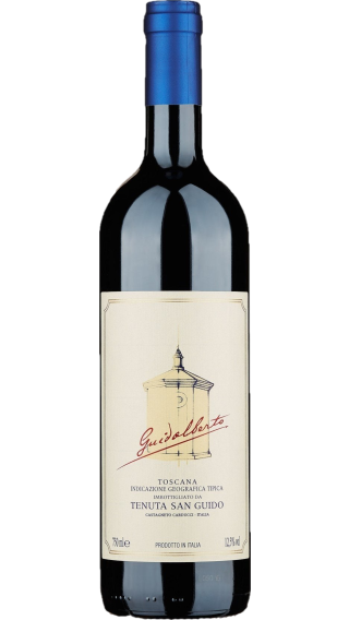 Bottle of Tenuta San Guido Guidalberto 2022 wine 750 ml