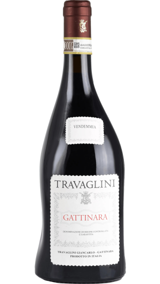 Bottle of Travaglini Gattinara 2020 wine 750 ml