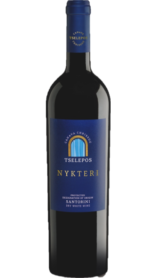 Bottle of Tselepos Nychteri 2022 wine 750 ml