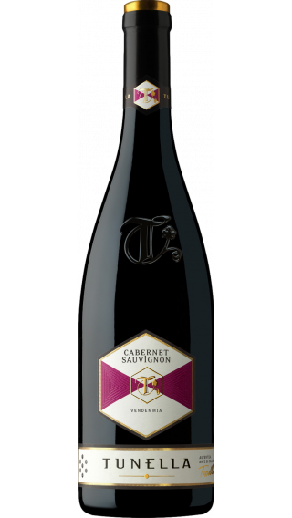 Bottle of Tunella Cabernet Sauvignon 2020 wine 750 ml