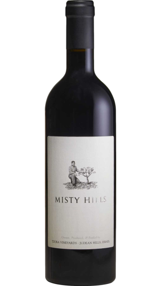 Bottle of Tzora Misty Hills 2022 wine 750 ml