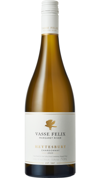 Bottle of Vasse Felix Heytesbury Chardonnay 2021 wine 750 ml