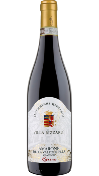 Bottle of Villa Rizzardi Amarone Della Valpolicella Riserva 2016 wine 750 ml