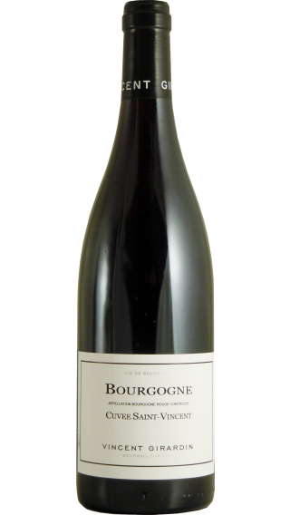 Bottle of Vincent Girardin Bourgogne Cuvee Saint-Vincent 2021 wine 750 ml