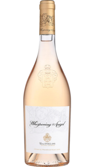 Bottle of Whispering Angel 2022 wine 750 ml