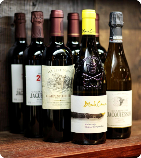 Une sélection de vins en toute maîtrise